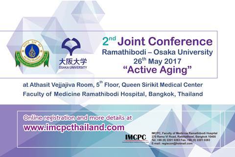 The 2nd Joint Conference Ramathibodi – Osaka University