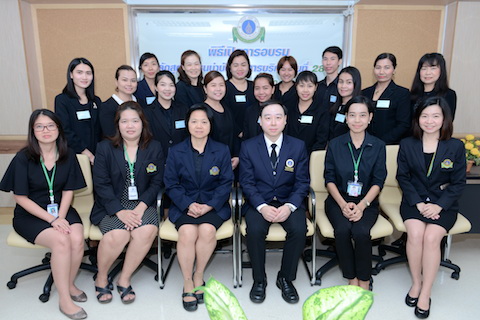 พิธีเปิดอบรมหลักสูตรโภชนบำบัดและการบริหาร รุ่นที่ 28