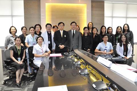 ต้อนรับคณะอนุกรรมการพัฒนาระบบราชการ (อ.ก.พ.ร.) และผู้ตรวจประเมินรางวัล