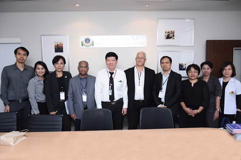 WHO ตรวจเยี่ยมและรองรับการประเมินฯ ศูนย์พิษวิทยารามาธิบดี