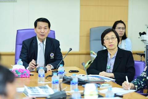 การประชุมเรื่อง “การจัดทำข้อตกลงการปฏิบัติงาน (PA) ภาควิชาพยาธิวิทยา” ประจำปีงบประมาณ 2561 