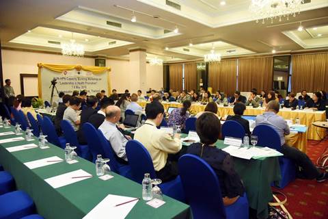 AUN-HPN จัดประชุมเชิงปฏิบัติการผู้นำด้านสร้างเสริมสุขภาพ (Leadership in health promotion)