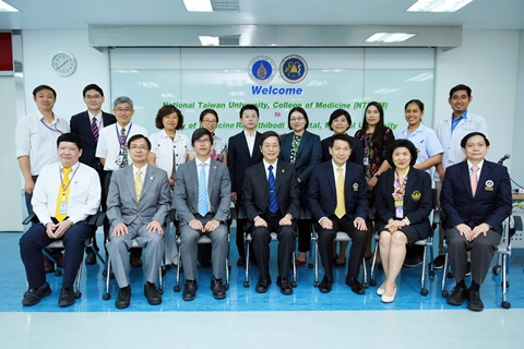 ต้อนรับคณะผู้บริหารจากประเทศไต้หวัน