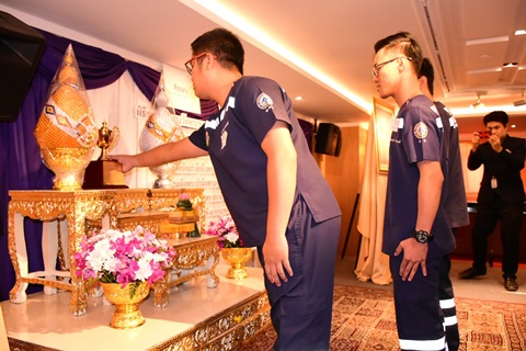 ภาควิชาเวชศาสตร์ฉุกเฉิน ได้รับถ้วยรางวัลพระราชทานรางวัลชนะเลิศ