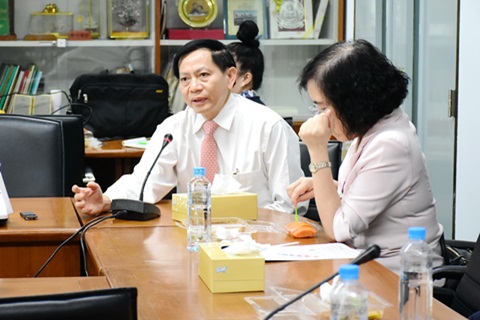 การประชุมอาจารย์ที่ปรึกษาวิจัยโครงการต้นกล้ารามาธิบดี