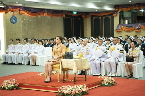พระเจ้าหลานเธอ พระองค์เจ้าพัชรกิติยาภา เสด็จฟังปาฐกถากัลยาณกิติ์ กิติยากร ครั้งที่ 32