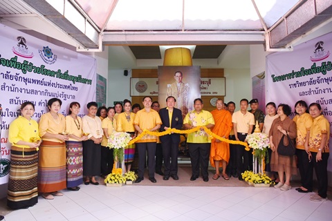 โครงการร่วมใจเพื่อแก้ไขปัญหาการมองเห็นผู้ป่วยโรคตา เพื่อถวายเป็นพระราชกุศลแด่พระบาทสมเด็จพระปรมินทรมหาภูมิพลอดุลยเดช บรมนาถบพิตร