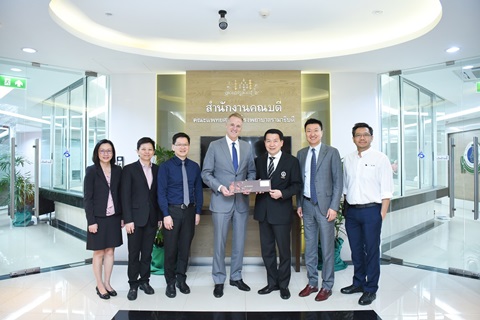 ต้อนรับคณะผู้บริหารจาก บริษัท บอสตัน ไซแอนทิฟิก คอร์ปอเรชั่น (Boston scientific corporation)