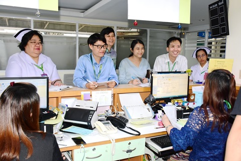ซ้อมแผนบริหารความต่อเนื่องในการให้บริการผู้ป่วยนอก กรณีระบบสารสนเทศขัดข้อง