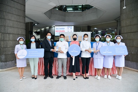 มูลนิธิเจริญโภคภัณฑ์ มอบอาหารกล่อง แก่ คณะแพทยศาสตร์โรงพยาบาลรามาธิบดี มหาวิทยาลัยมหิดล