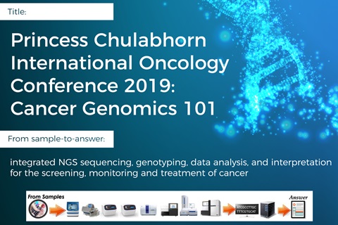Princess Chulabhorn International Oncology Conference 2019: Cancer Genomics 101