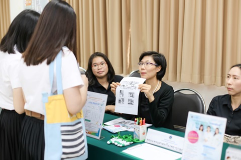 ฝ่ายทรัพยากรบุคคล และภาควิชาพยาธิวิทยา เข้าร่วมงาน JOB FAIR เพื่อรับสมัครนักเทคนิคการแพทย์