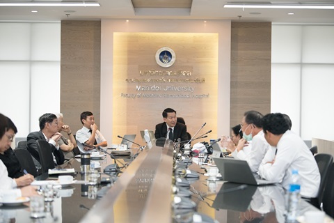 ประชุมการวิจัยเพื่อการใช้ประโยชน์เชิงนโยบายและสังคม “กัญชาทางการแพทย์: บทบาทของรามาธิบดีและเครือข่าย”