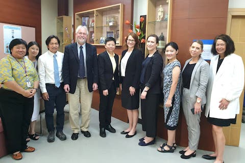 ต้อนรับคณะจาก Sahlgrenska Academy, Göteborg University ประเทศสวีเดน