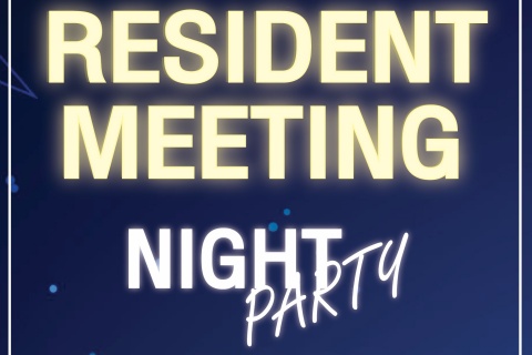 RESIDENT MEETING NIGHT PARTY 2022 ร้อย(กว่า)วัน ฉันยังอยู่