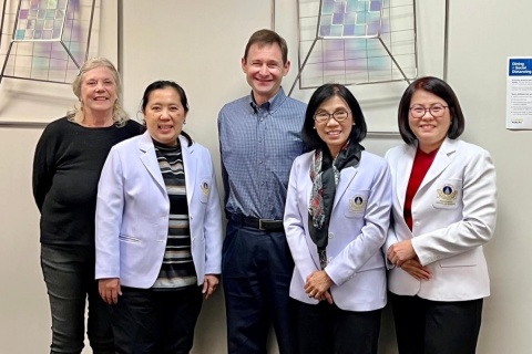 The Director of Ramathibodi School of Nursing, together with Assistant Director of Finance and Nursing Lecturer from Division of Community Health Nursing, and Chair of Division of Community Health Nursing, visited University of California, Davis, USA