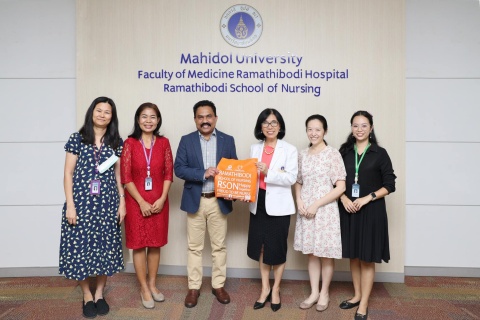 Ramathibodi School of Nursing, Faculty of Medicine Ramathibodi Hospital, Mahidol University, welcomed Dr. Rasika Jayasekara, Senior lecturer in nursing and midwifery, University of South Australia, Australia.