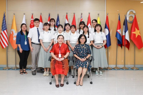 ต้อนรับ นักศึกษาพยาบาลแลกเปลี่ยนจาก Department of Nursing, College of Medicine, Tzu Chi University, Republic of China