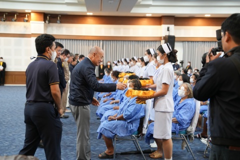 โครงการ “ราษฎรสุขใจ พลานามัยสมบูรณ์ แพทย์พระราชทาน” โดยสํานักงานทรัพย์สินพระมหากษัตริย์ ร่วมกับ คณะแพทยศาสตร์โรงพยาบาลรามาธิบดี มหาวิทยาลัยมหิดล และหน่วยงานภาคี ณ โรงพยาบาลมหาราชนครราชสีมา จังหวัดนครราชสีมา