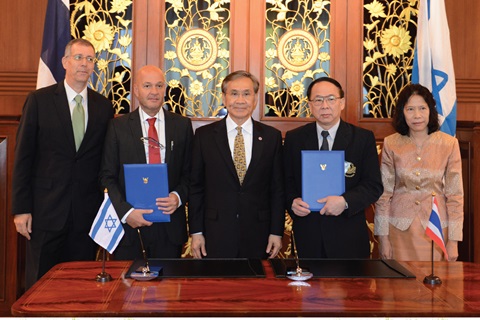 MOU Signing Ceremony between Faculty of Medicine Ramathibodi and Hadassah Medical Organization