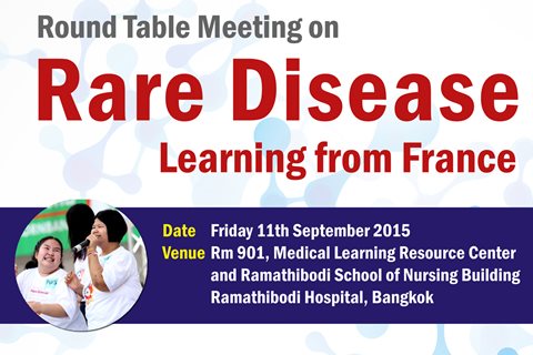 Round Table Meeting on Rare Disease: Learning from France