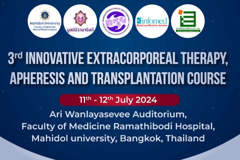 3rd INNOVATIVE EXTRACORPOREAL THERAPY, APHERESIS AND TRANSPLANTATION COURSE