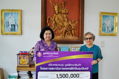 ข่าวมอบเงินสมทบทุนเพื่อจัดซื้อเครื่องช่วยหายใจสำหรับส่งต่อผู้ป่วยและการรักษาแบบ Advance สำหรับผู้ป่วย COVID-19