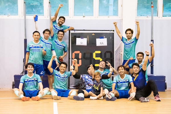 คณะแพทยศาสตร์โรงพยาบาลรามาธิบดี มหาวิทยาลัยมหิดล ได้รับเหรียญทองจากการแข่งขันฟุตซอลรุ่นทั่วไปและรุ่นวีไอพี