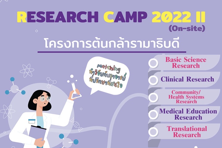 Research Camp 2022 II (On-site)