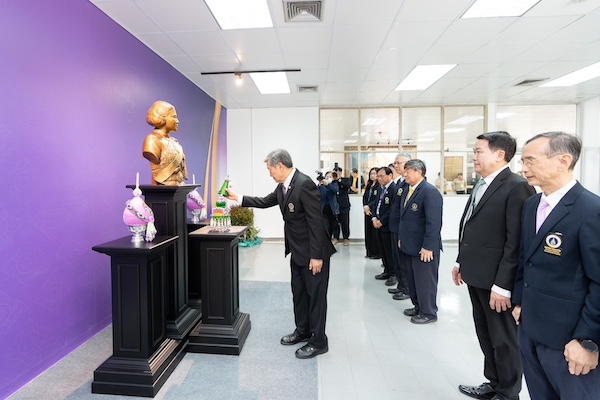 พิธีทำบุญและเปิดป้ายสถาบันราชสุดา คณะแพทยศาสตร์โรงพยาบาลรามาธิบดี มหาวิทยาลัยมหิดล