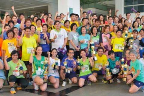 งานการแข่งขันเดิน - วิ่งประเพณี สามัคคี ประจำปี พ.ศ. 2557