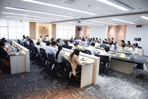 ร่วมเสวนาการสร้างความร่วมมือด้านการวิจัยเด่นของภาควิชากุมารเวชศาสตร์ ภาควิชารังสีวิทยา และ Preclinic สถาบันการแพทย์จักรีนฤบดินทร์