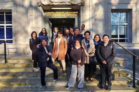 The Director of Ramathibodi School of Nursing visited the London School of Hygiene & Tropical Medicine, United Kingdom of Great Britain and Ireland