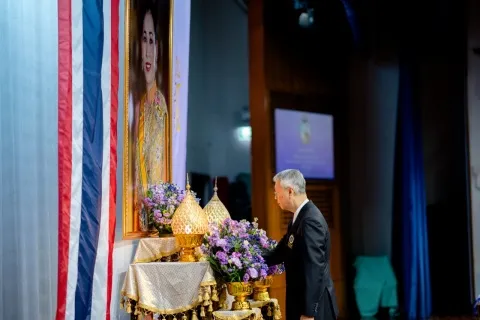 พิธีถวายพระพรสมเด็จพระนางเจ้าสุทิดา พัชรสุธาพิมลลักษณ พระบรมราชินี เนื่องในวันเฉลิมพระชนมพรรษา