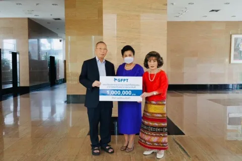 มูลนิธิศิริมงคลเกษม บริจาคเงินแก่มูลนิธิรามาธิบดีฯ
