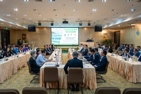 ประชุมบริหารระบบภายในโรงพยาบาล 4 สถาบัน เดินหน้าพัฒนาคุณภาพระบบบริการสุขภาพ