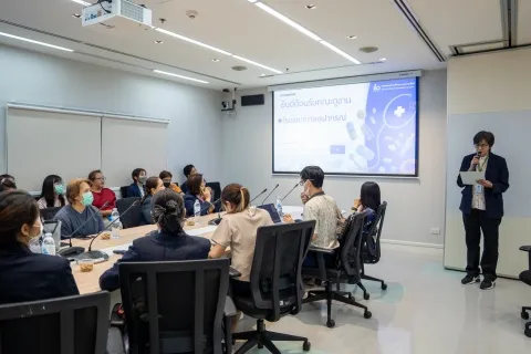 โรงพยาบาลรามาธิบดี ต้อนรับคณะศึกษาดูงานจากโรงพยาบาลจุฬาภรณ์