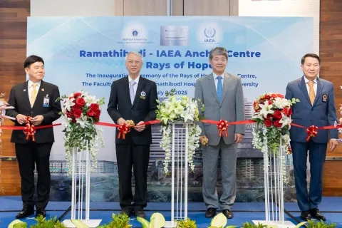 พิธีเปิดศูนย์ Rays of Hope Anchor Centre, Ramathibodi Hospital