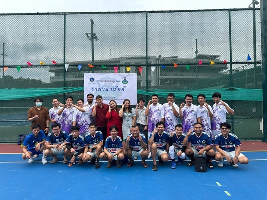 งานเวชภัณฑ์ปลอดเชื้อเข้าร่วมแข่งขันกีฬาฟุตซอล "รามาสามัคคี" ของคณะแพทย์ศาสตร์โรงพยาบาลรามาธิบดี