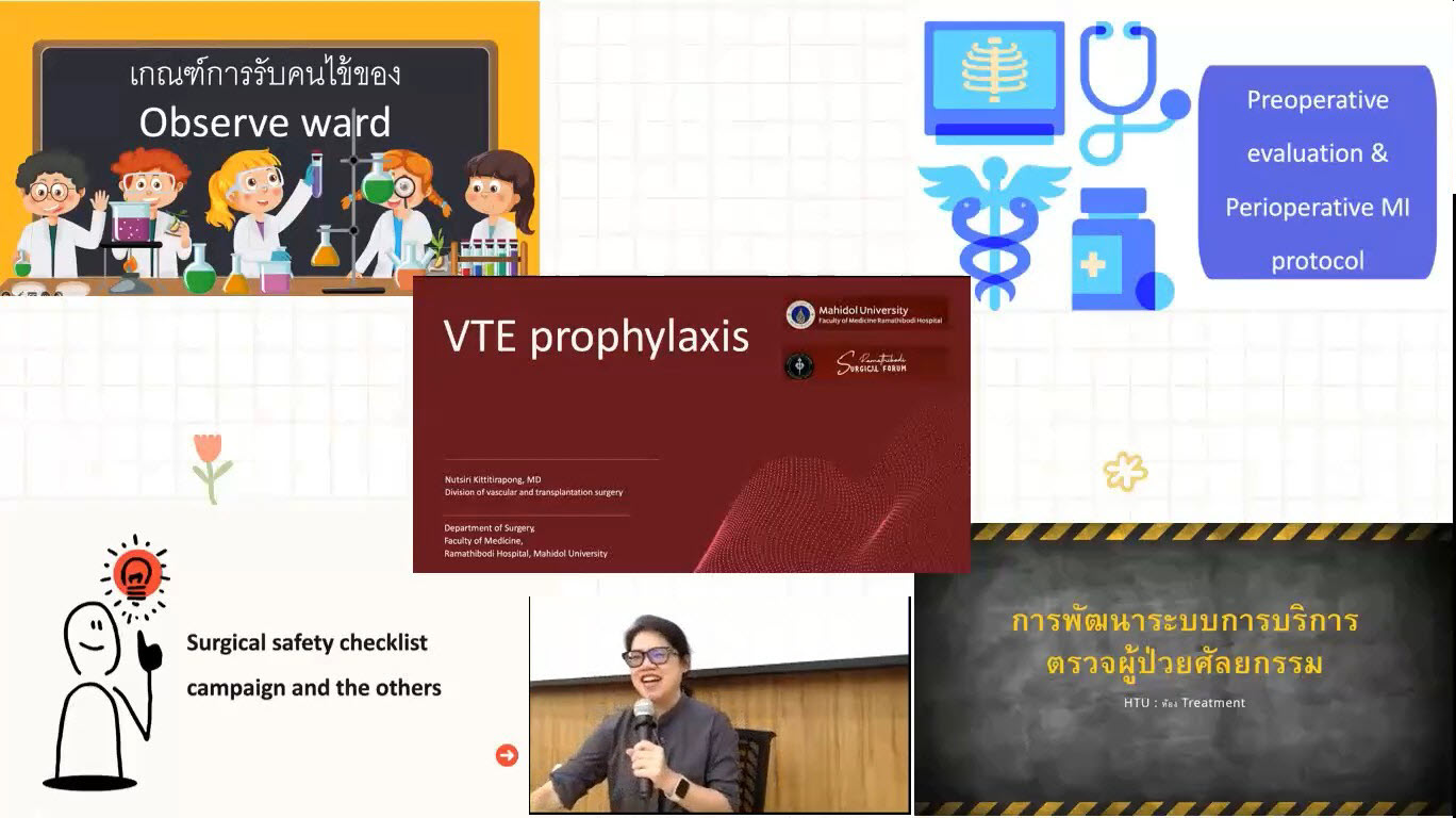 VTE prophylaxis and Surgical safety checklist campaign