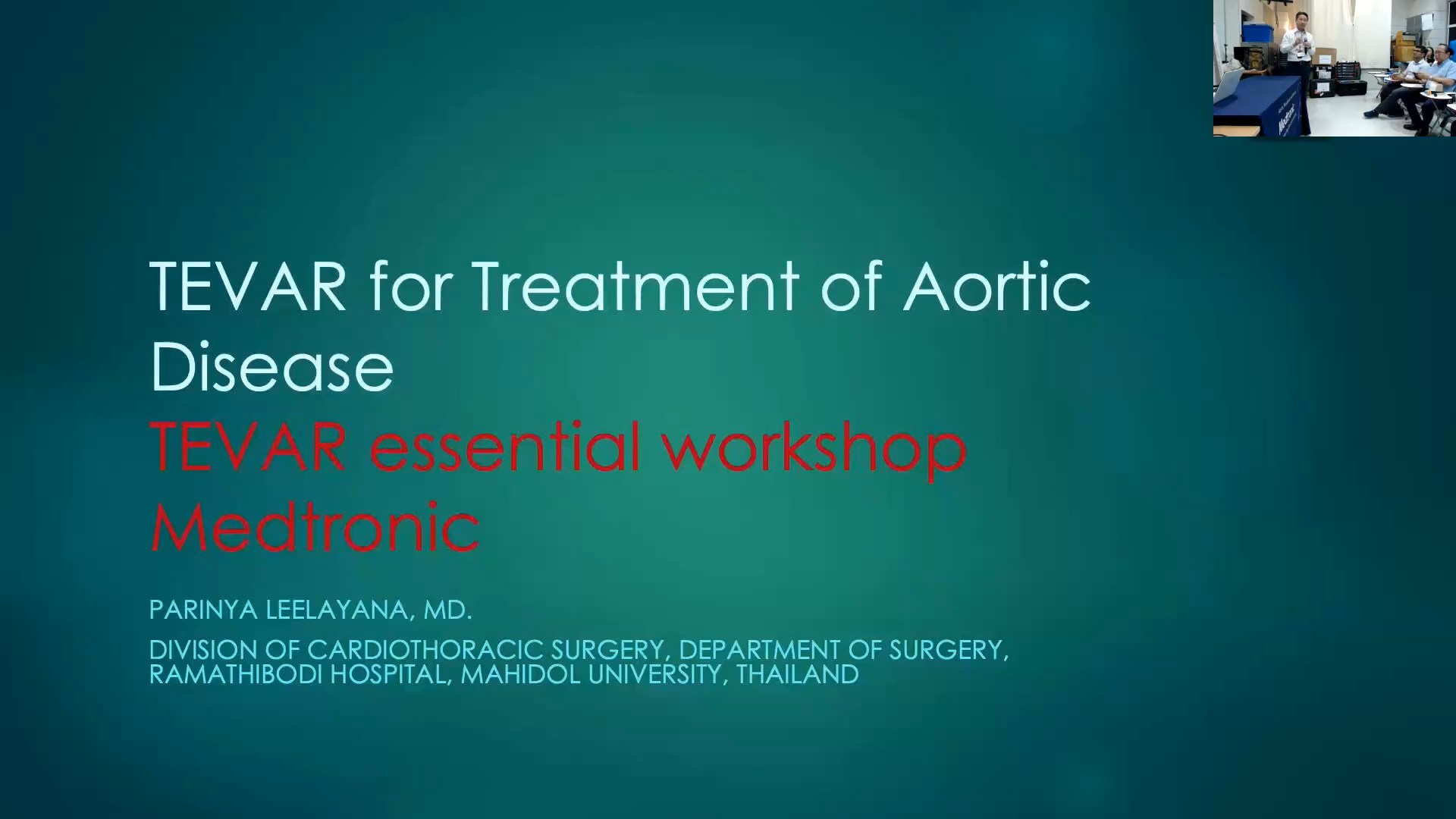 TEVAR for Treatment of Aortic Disease