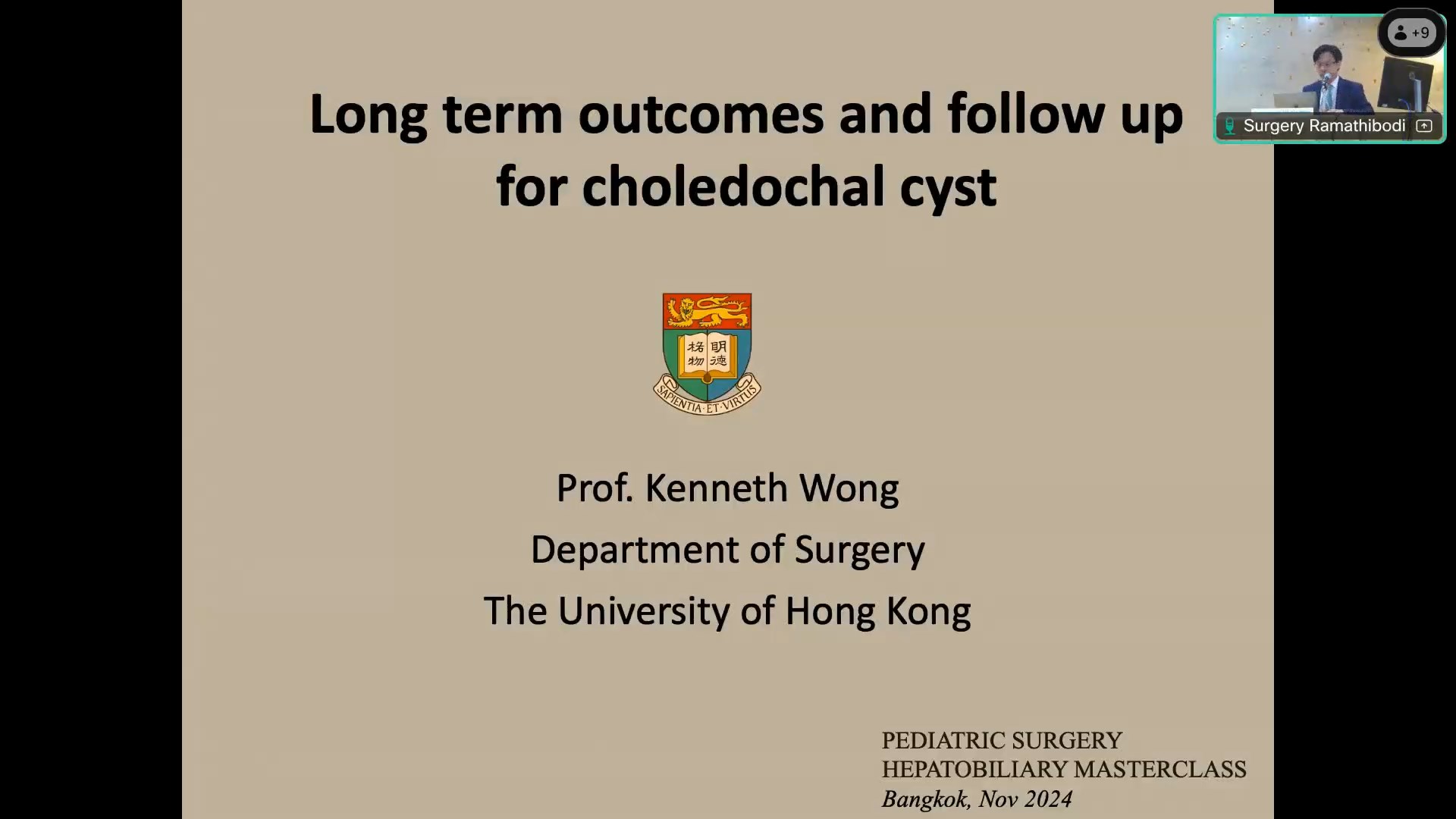12.LONG TERM OUTCOMES AND FOLLOW-UP FOR CHOLEDOCHAL CYST: KENNETH WONG