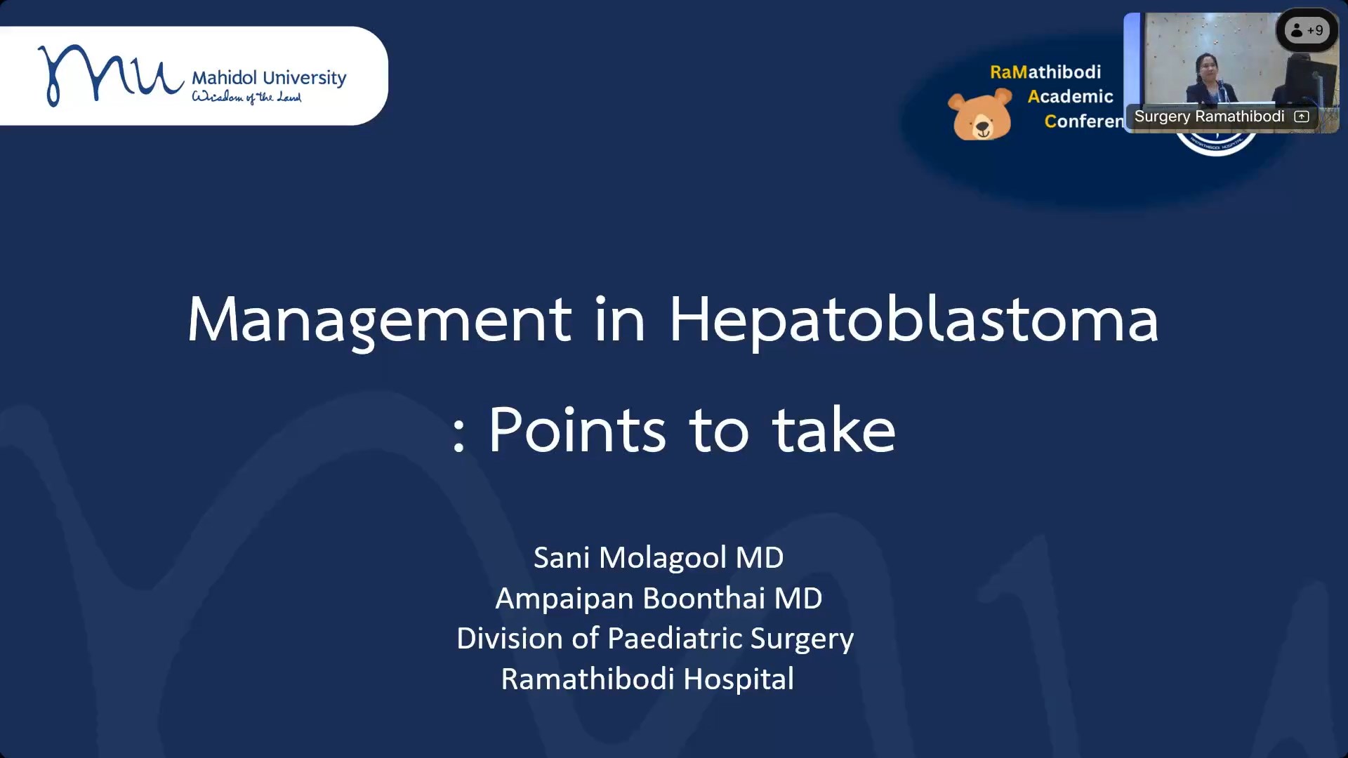 7.CASE DISCUSSION: SANI MOLAGOOL, AMPAIPAN BOONTHAI