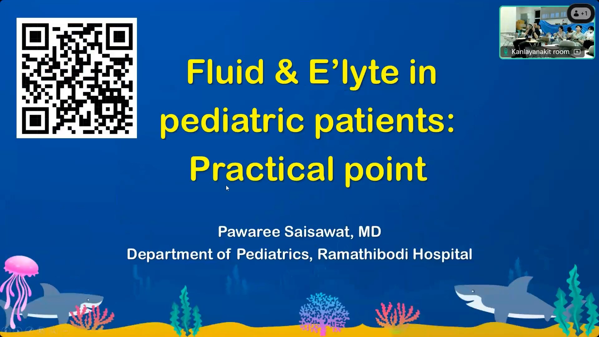 Fluid & E'lyte in pediatric patients