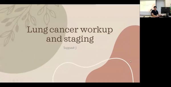 Lung cancer workup and staging