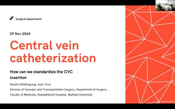 Central vein catheterization