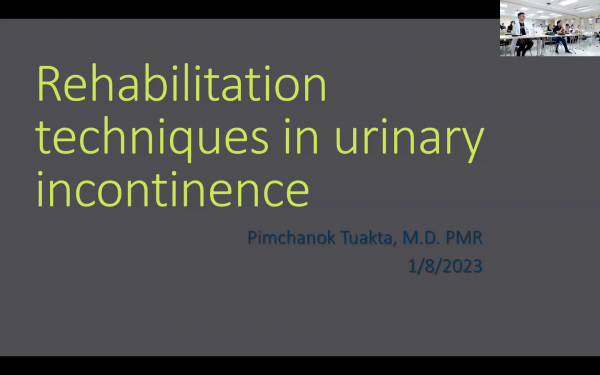 Rehabilitation in Urinary Incontinence