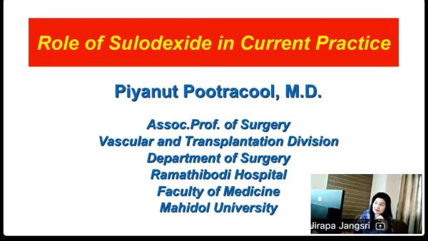  Role of Sulodexide in Current Practice