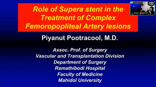 Role of Supera stent