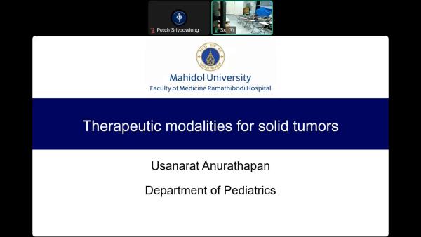 Therapeutic modalities for solid tumors
